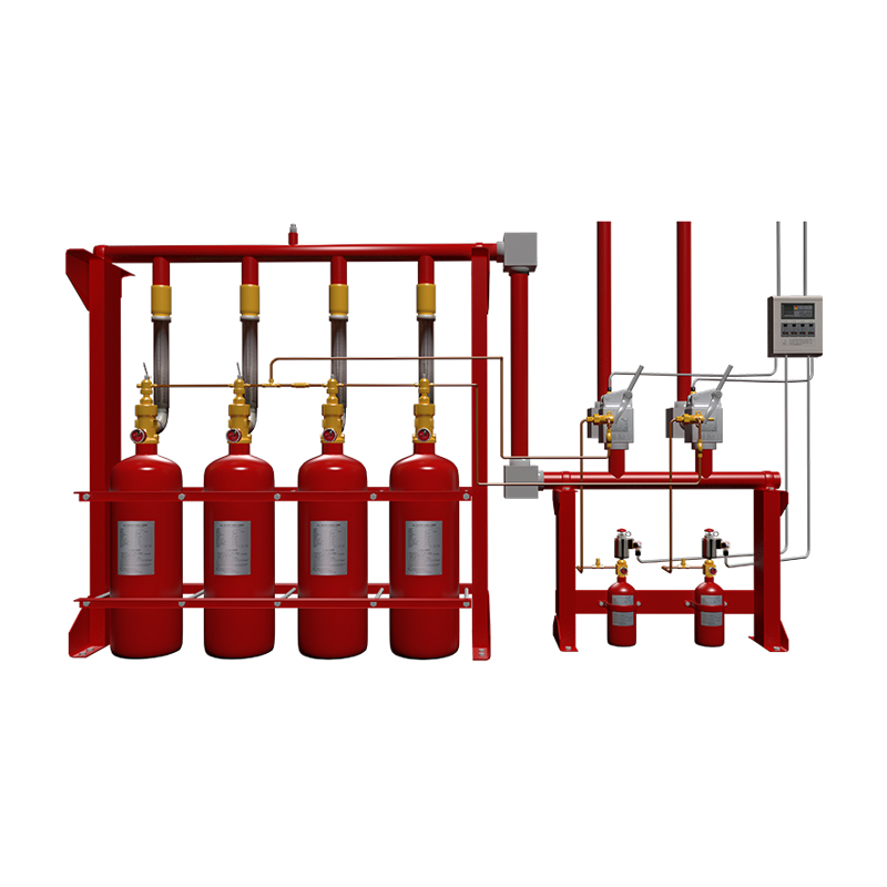 Piped FK-5-1-12 (Perfluorohexanone) Fire Suppression System (4.2 MPa)