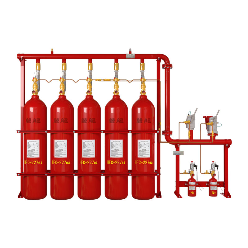 Piped HFC-227ea (Heptafluoropropane) Fire Suppression System (5.6 MPa)