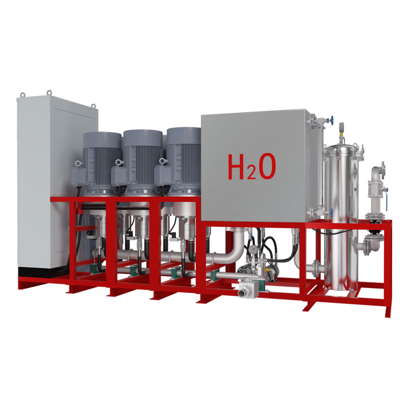 Open -Type High-Pressure Water Mist Fire Suppression System (Vertical Pump Unit)