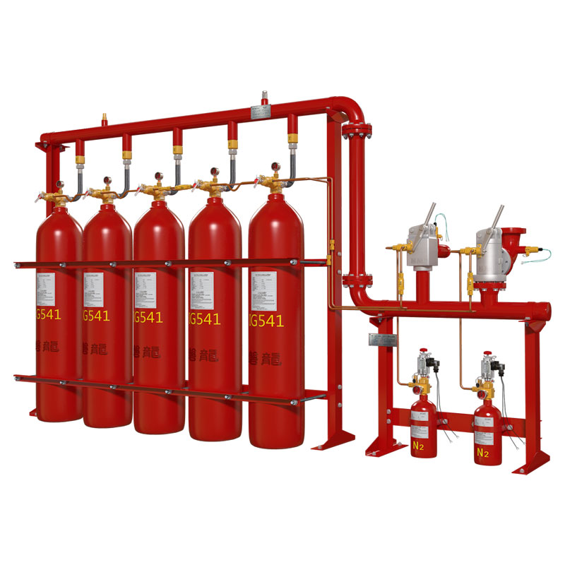 IG-541 Gas Fire Suppression system (15 MPa)