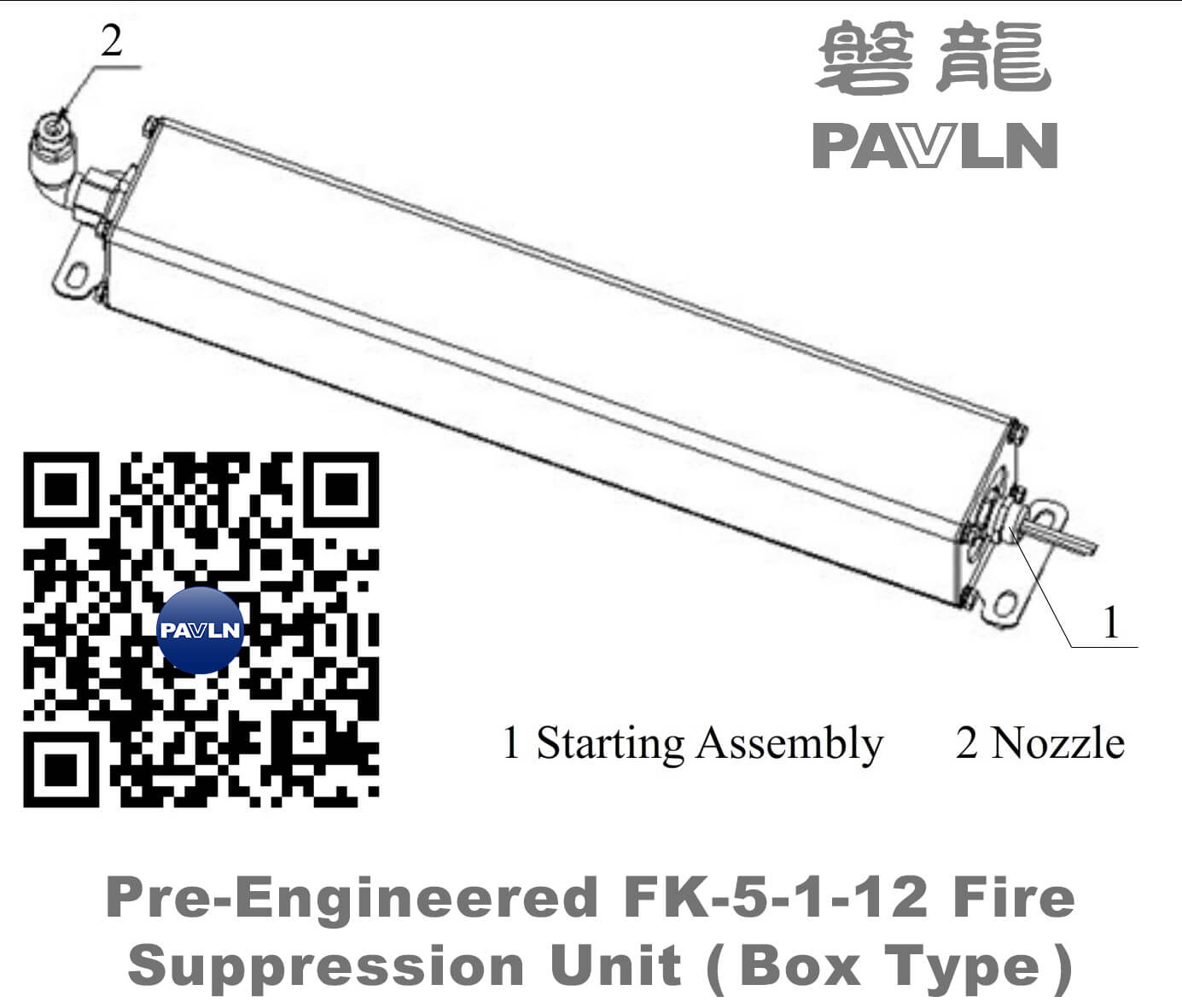 Pre-Engineered FK-5-1-12 Fire Suppression Unit (Box Type) Pre-Engineered FK-5-1-12 Fire Suppression Unit (Box Type)